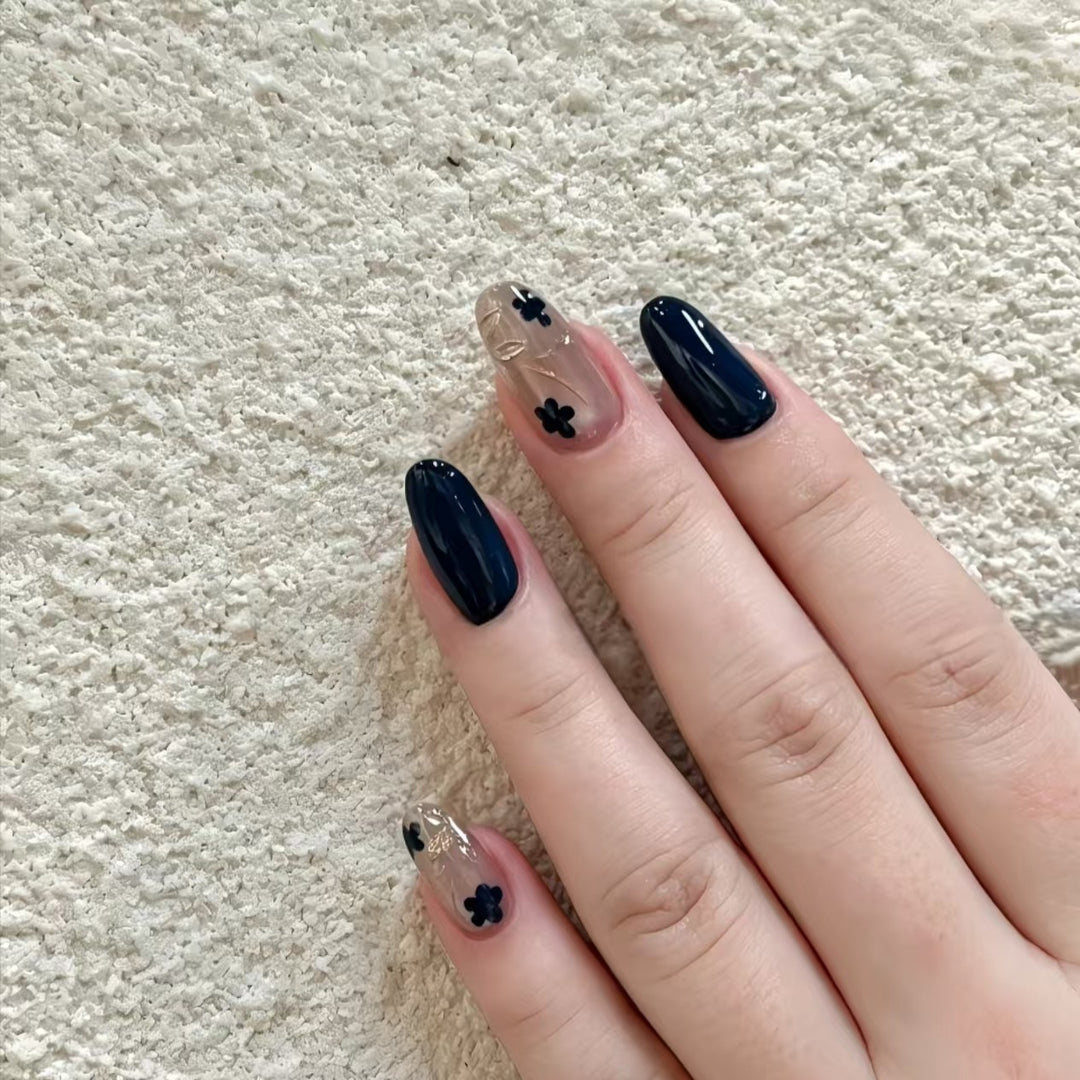 Floral Decorative Nail Enhancements