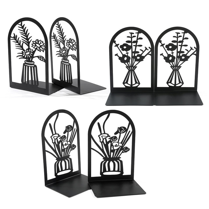 Floral Design Bookends