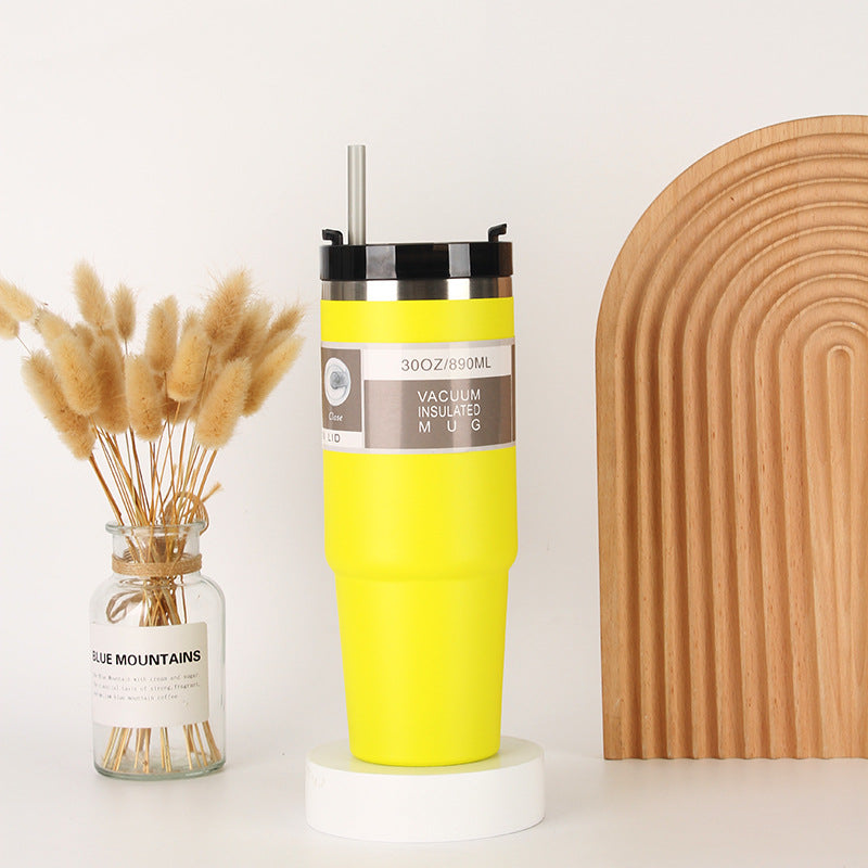 Unisex Insulated Drinking Cup with Integrated Straw Stornfield