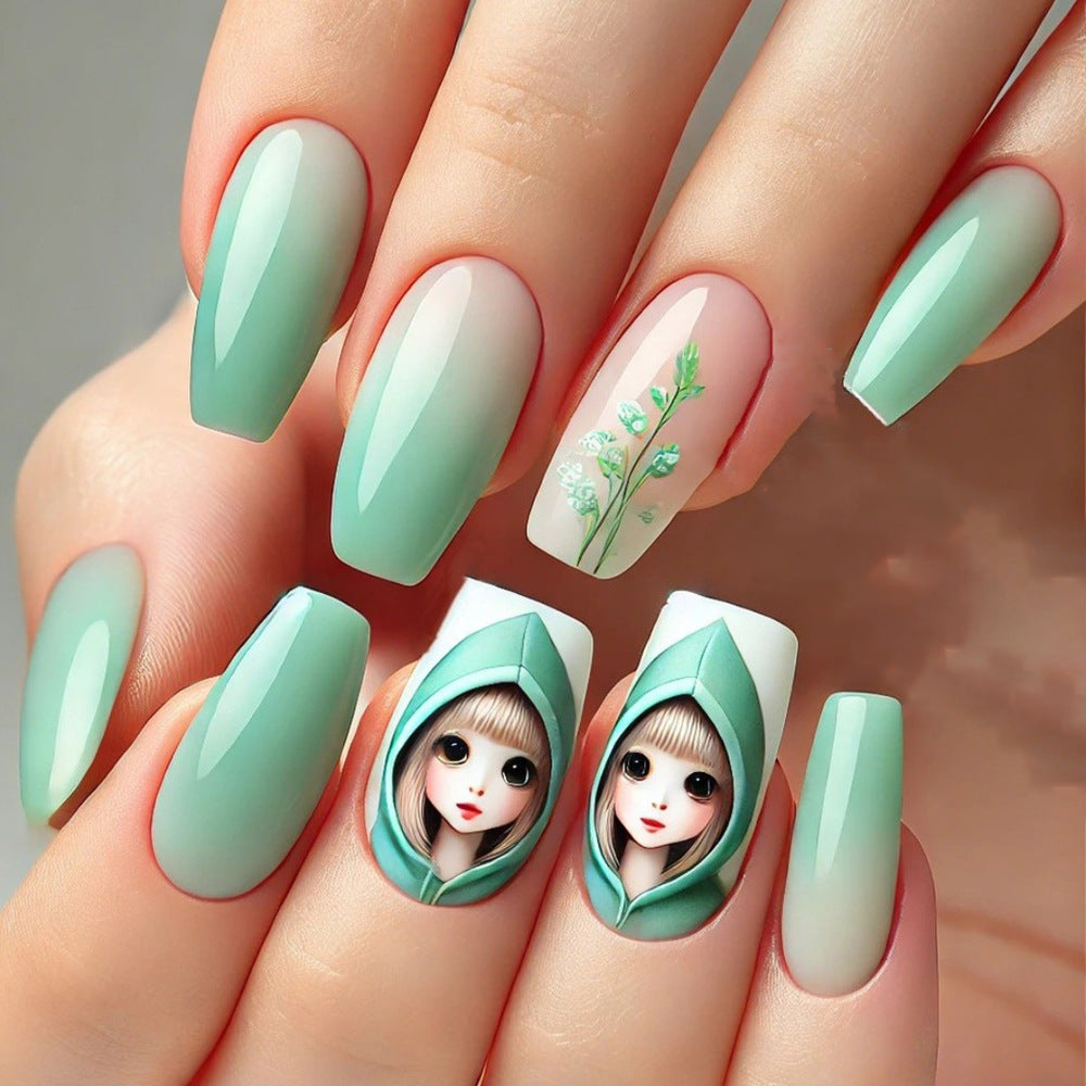 Artistic Character Design Press-On Nails Stornfield