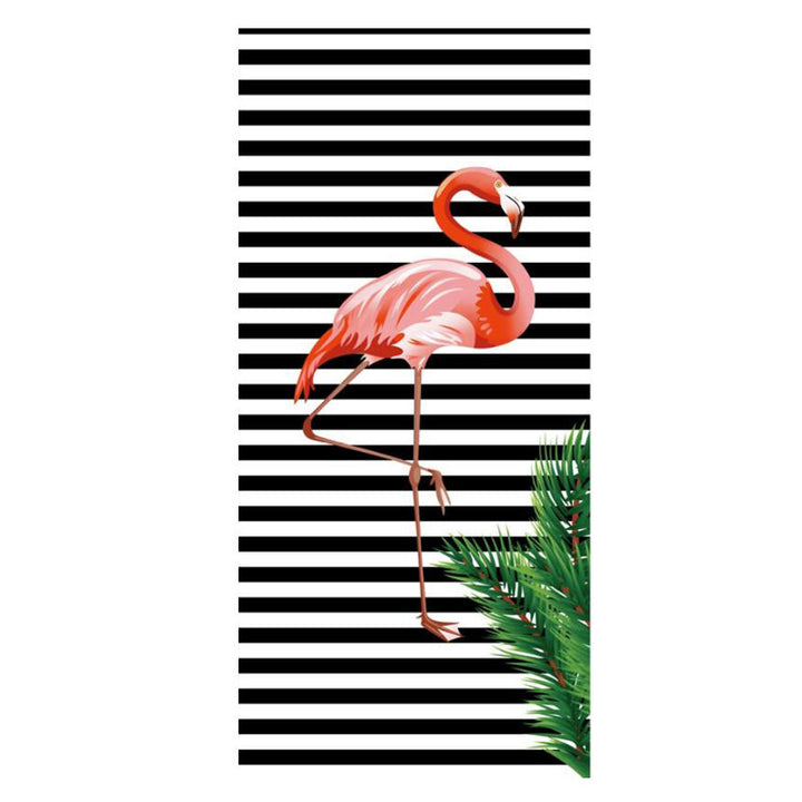 WoTropical Flamingo Beach Towel Stornfield