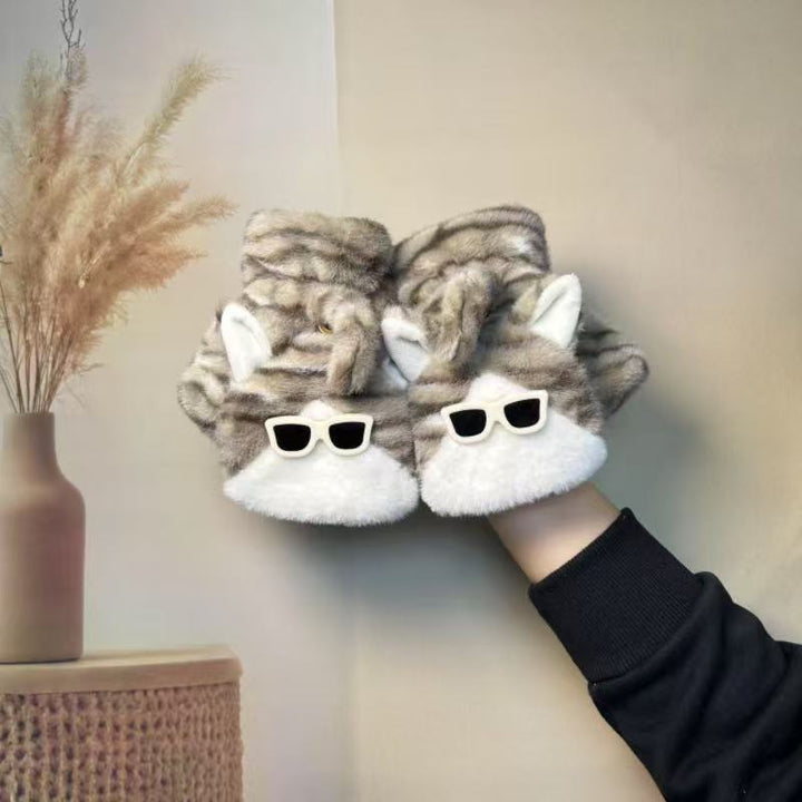 Cute Cartoon-Themed Plush Slippers Stornfield