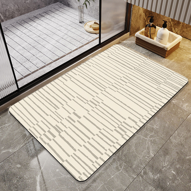 Geometric Patterned Bathroom Mat Stornfield