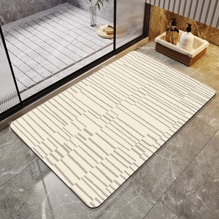 Geometric Patterned Bathroom Mat Stornfield