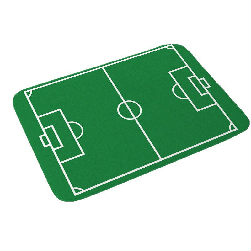 Football-Themed Indoor Mat