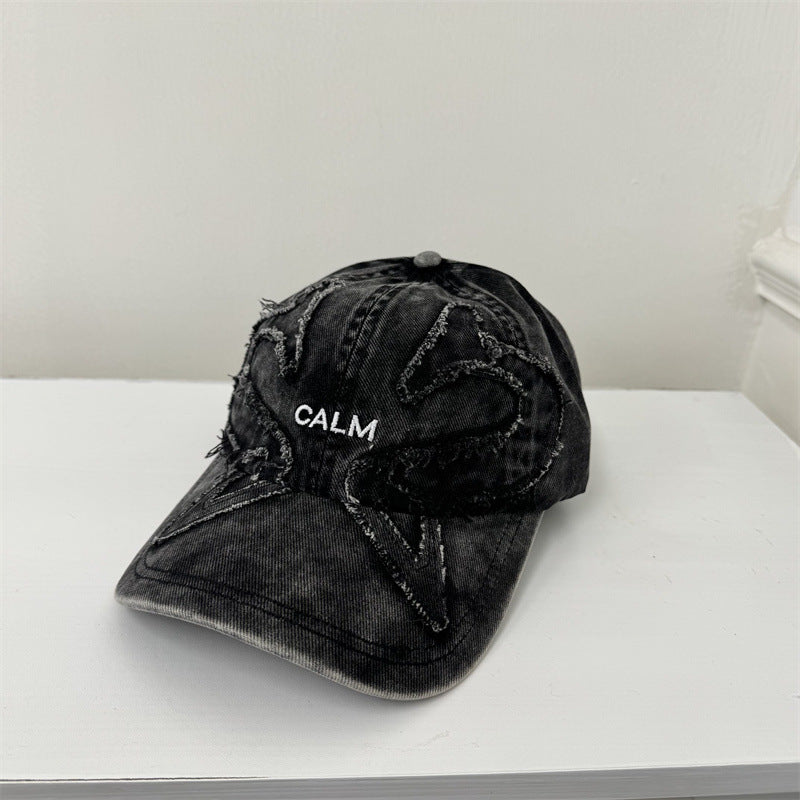 Women's Distressed Graphic Baseball Cap Stornfield