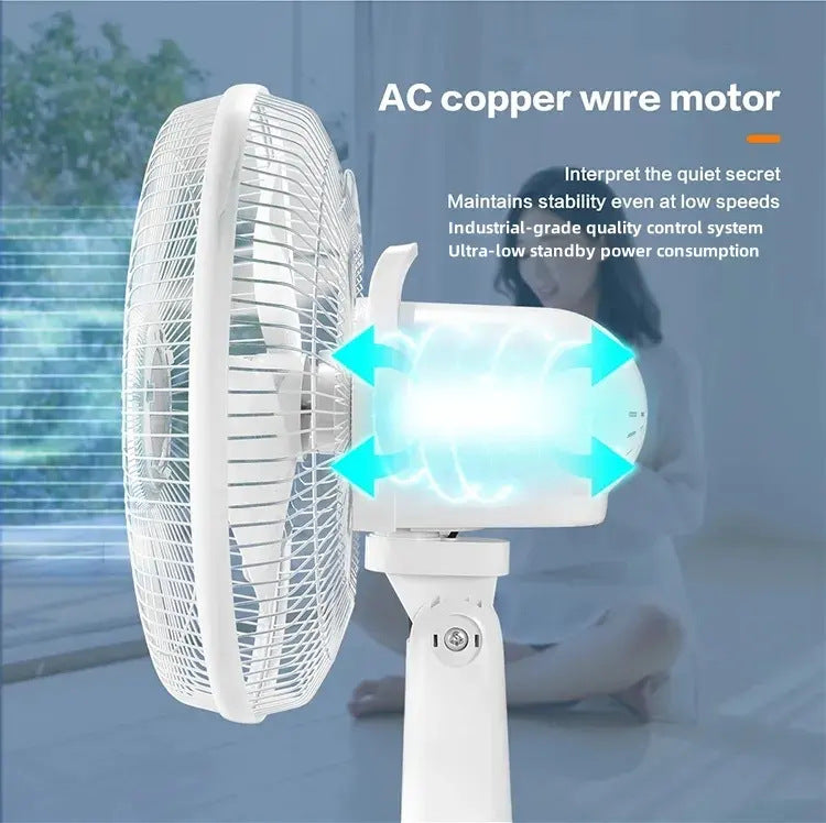 Women's Innovative Solar Fan with Smart Control System Stornfield