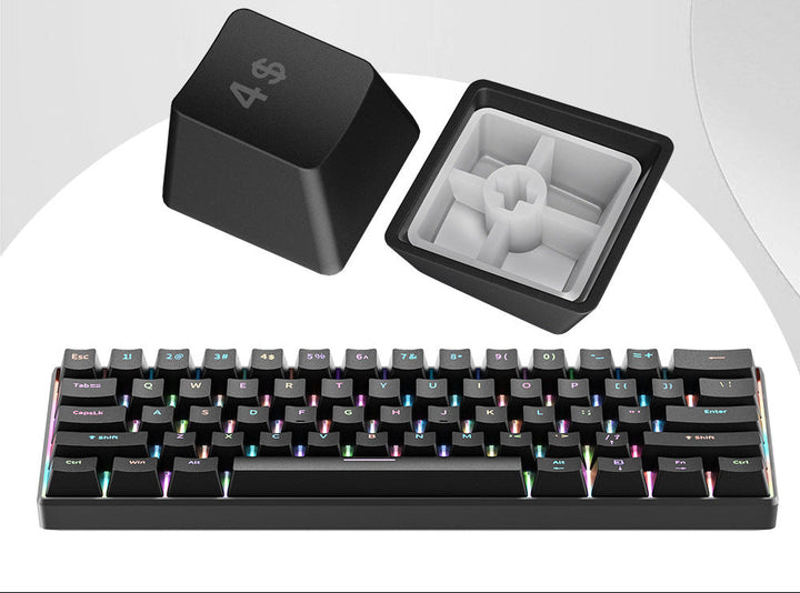 RGB Compact Mechanical Keyboard with Ultra-Responsive Switches Stornfield