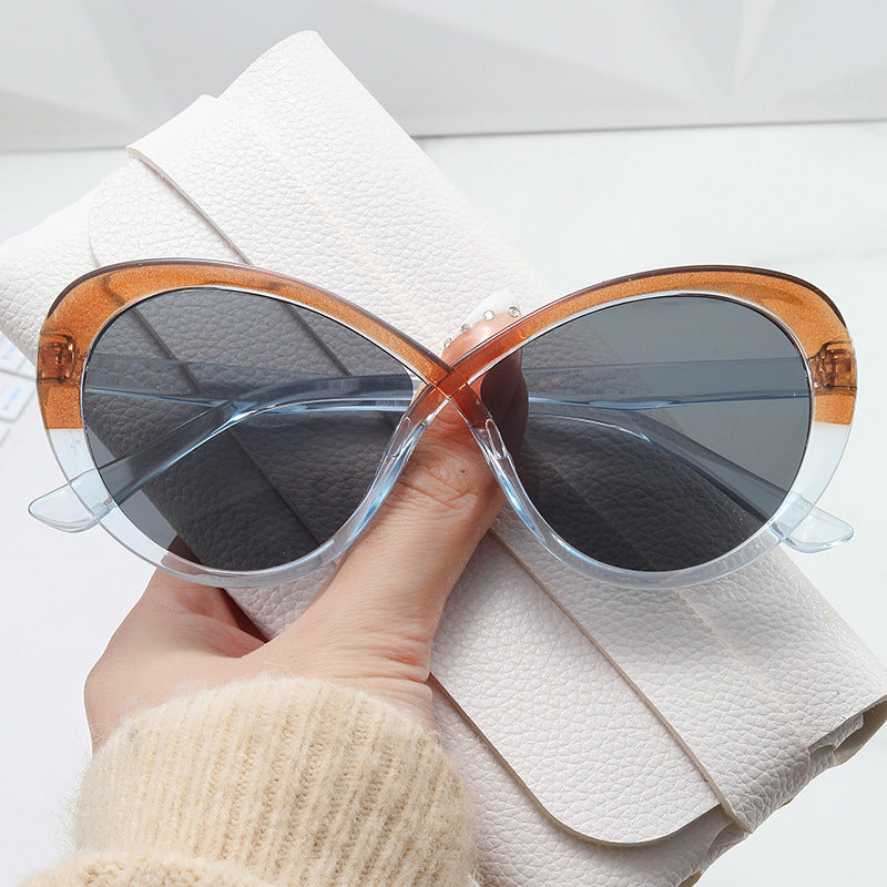 Women Cat-Eye Sunglasses with Mirrored Lenses Stornfield