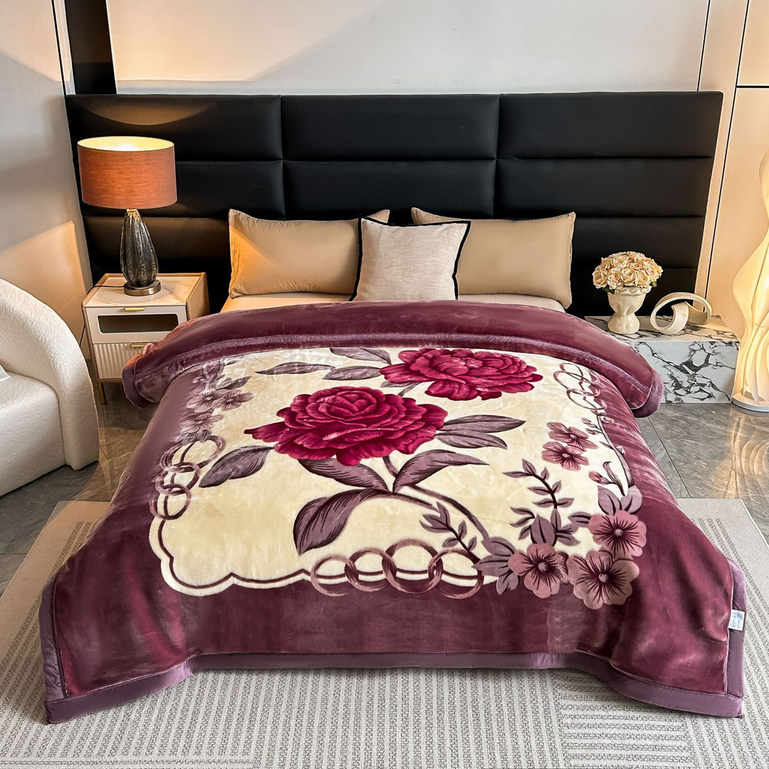 Cozy Cartoon Themed Blanket Stornfield