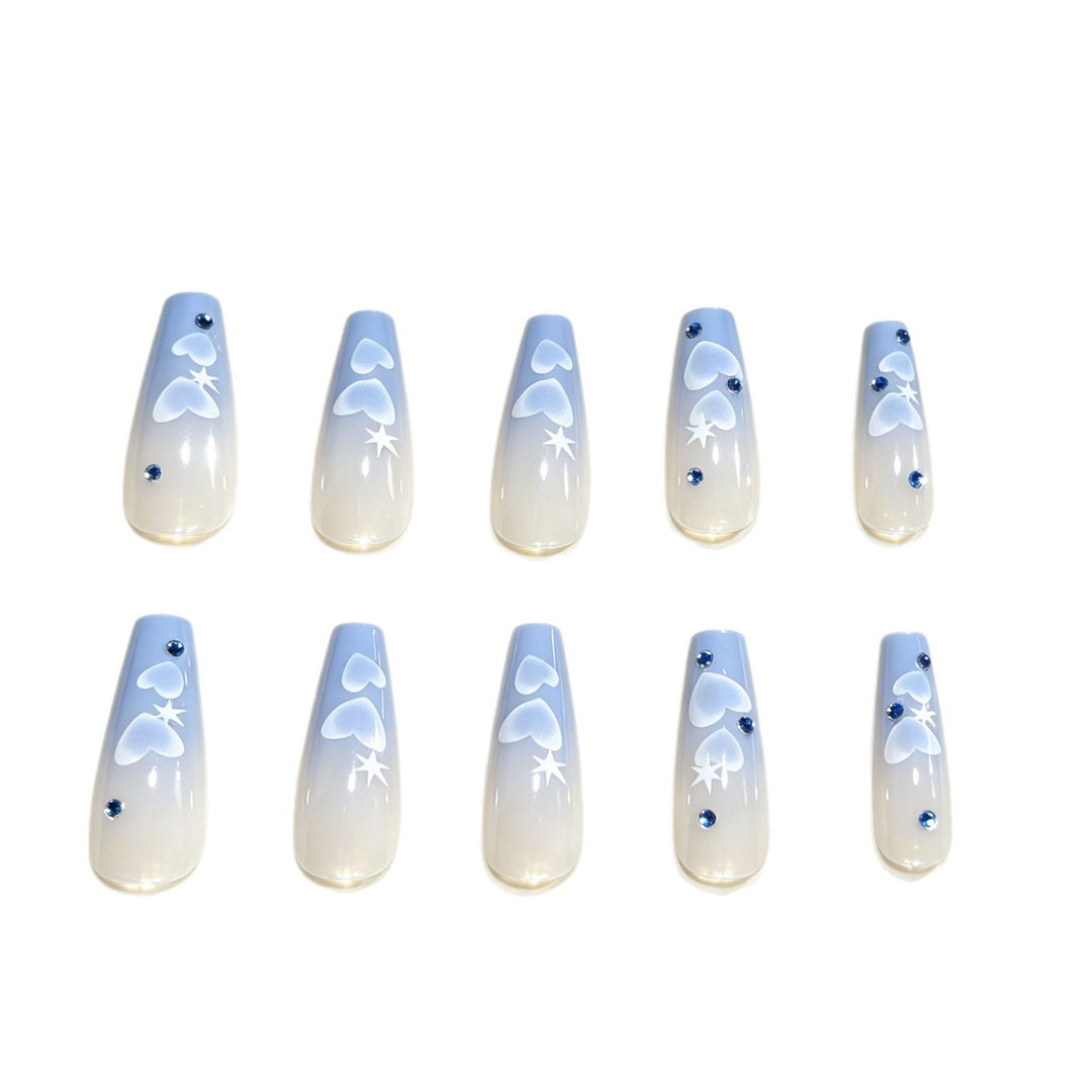 Artistic Press-On Nail Art Tips Stornfield