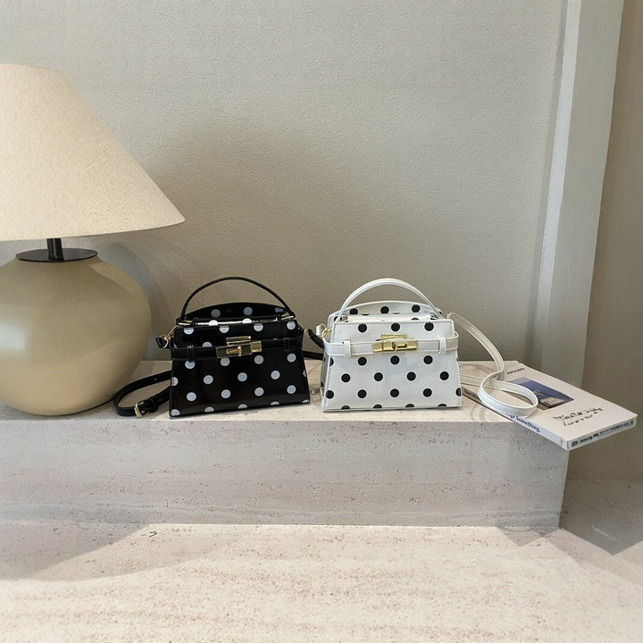 Polka Dot Mini Satchel