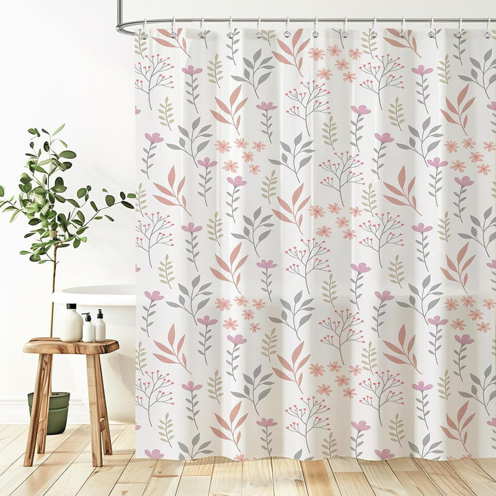 Floral Print Shower Curtain Stornfield