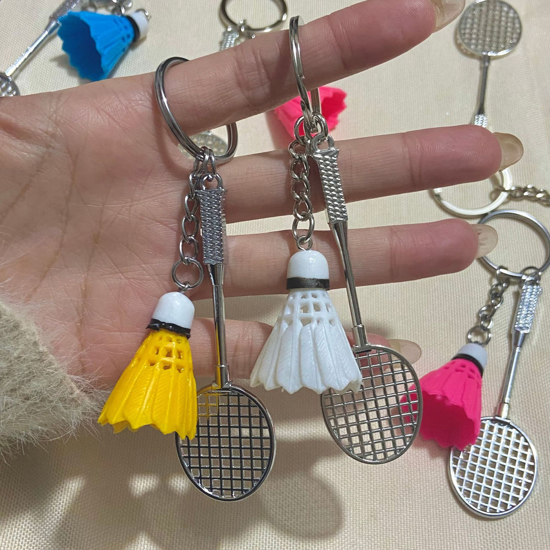 Badminton-Themed Keychain Stornfield