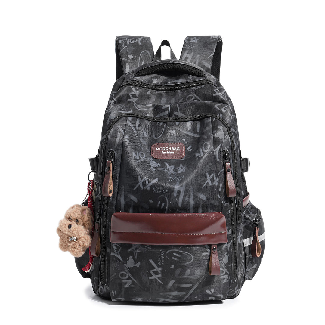 Versatile Graphically Enhanced Backpack Stornfield