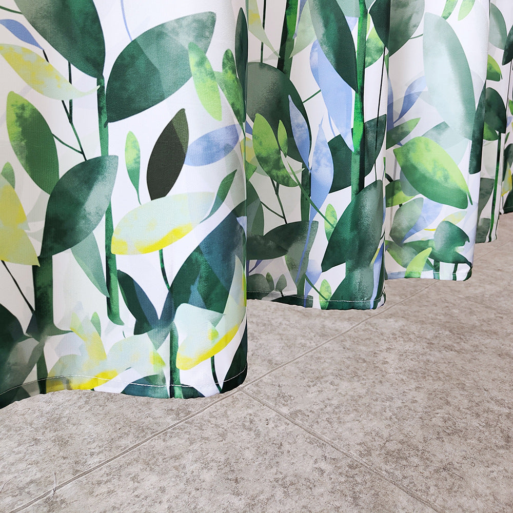 Floral Design Shower Curtain Stornfield