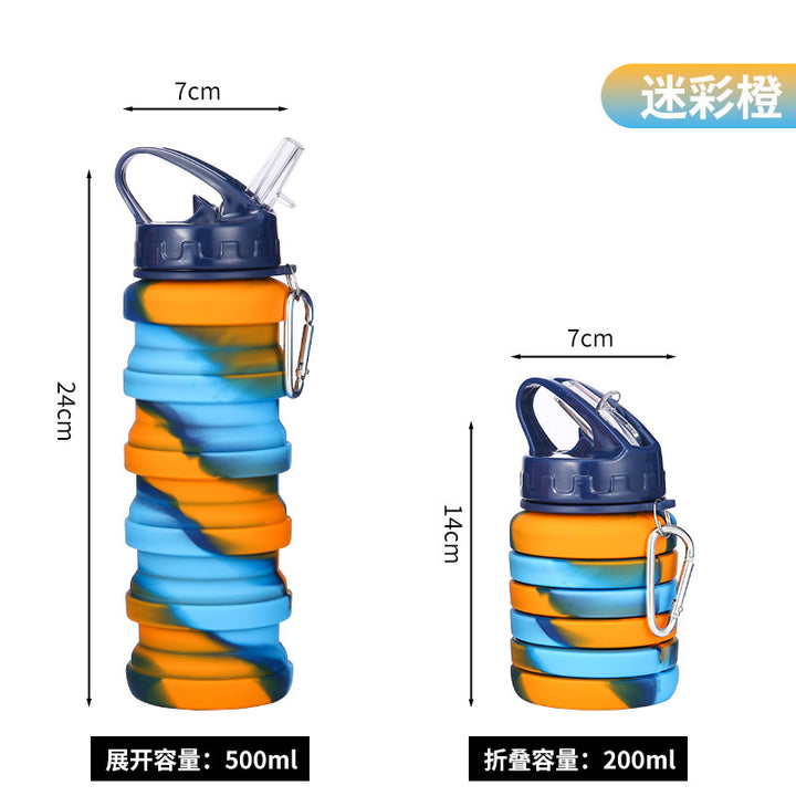 Women Flexible Foldable Drinking Bottle Stornfield