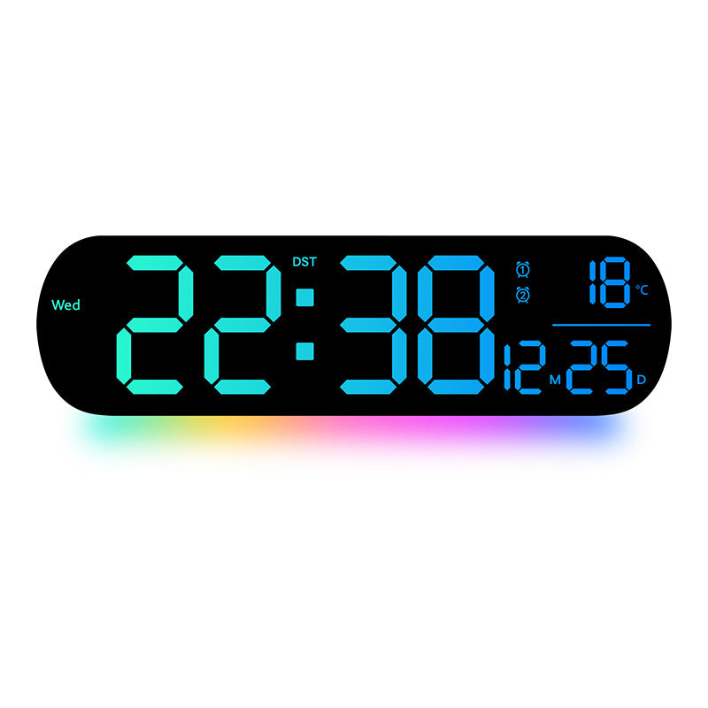 Digital LED Alarm Clock with Multifunctional Display Stornfield