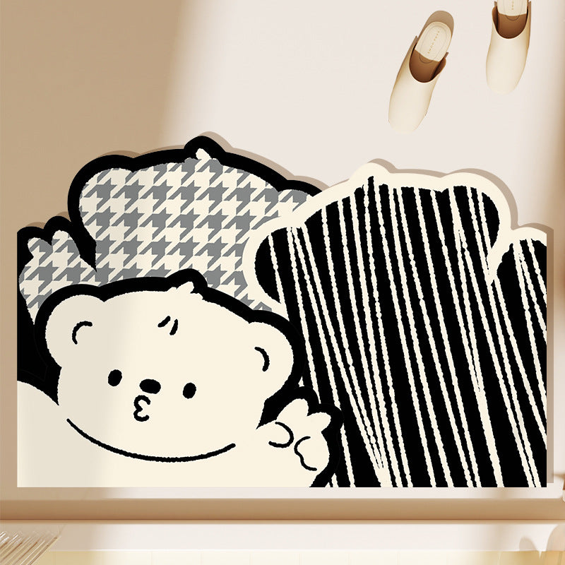 Cute Cartoon Bunny Decorative Doormat Stornfield