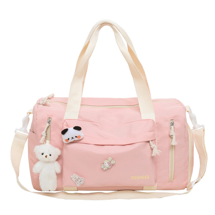Playful Canvas Gym Tote Stornfield