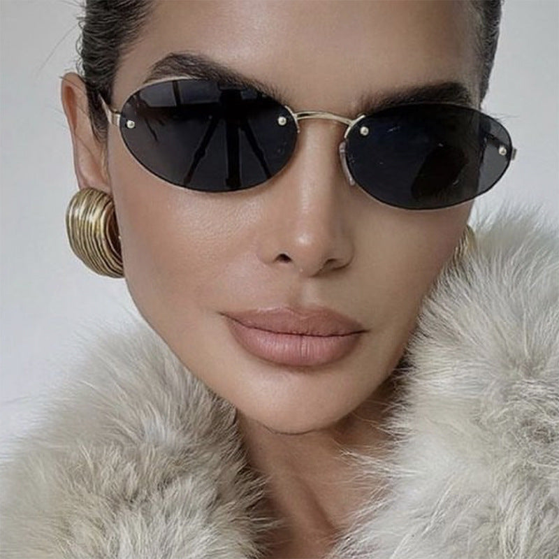 Ladies fashionable sunglasses in elegant retro design Stornfield