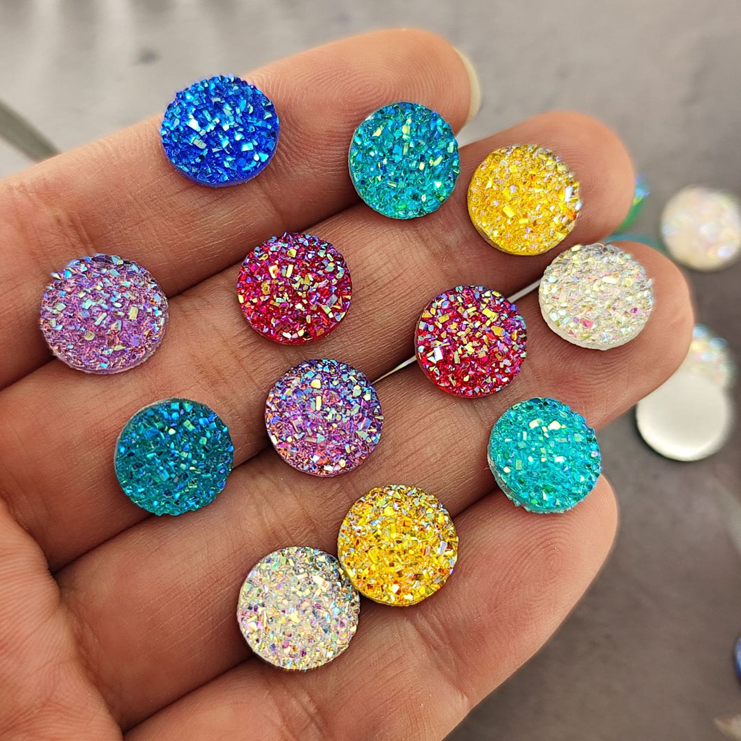 Sparkling acrylic mirror stones Stornfield