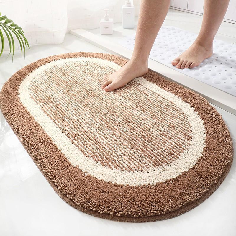 Plush Microfiber Bath Rug Stornfield