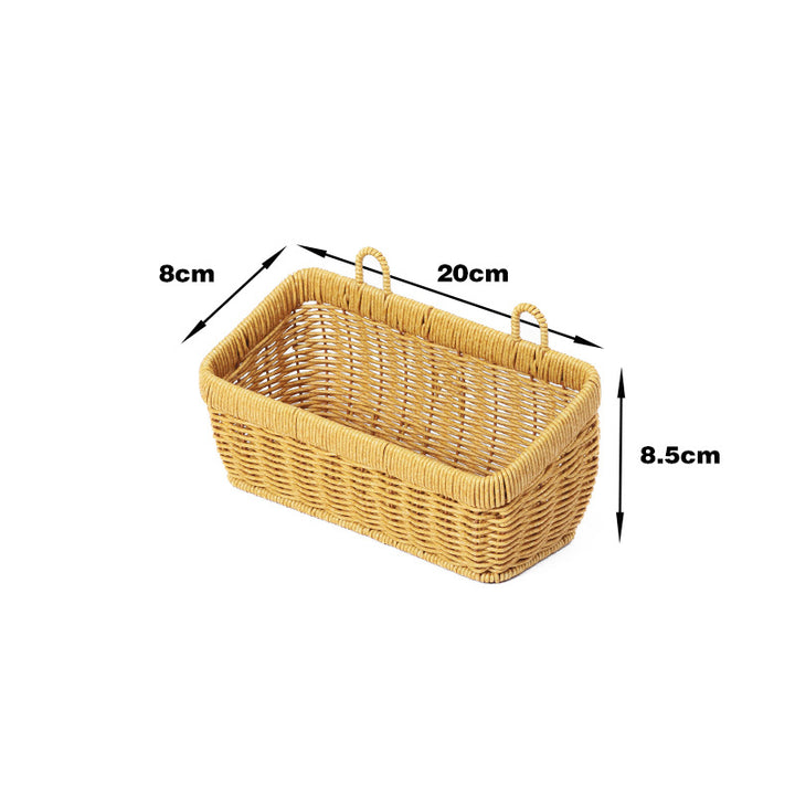 Handwoven Rectangular Storage Basket Stornfield