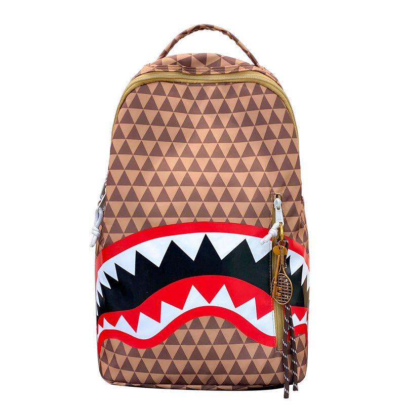 Backpack with Unique Shark Motif Stornfield