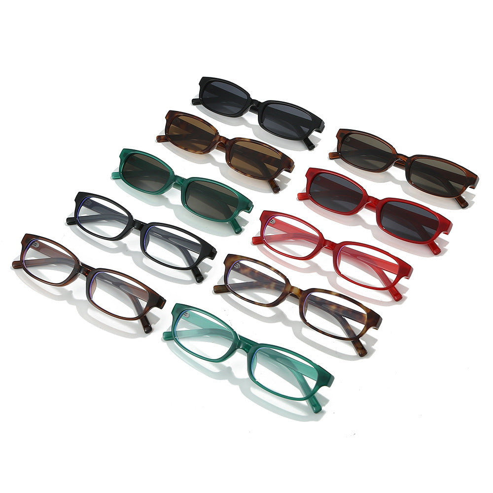 Retro-Inspired Rectangle Frame Sunglasses Stornfield