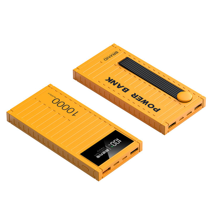 Portable Solar Power Bank with Digital Display and Fast Charging Stornfield