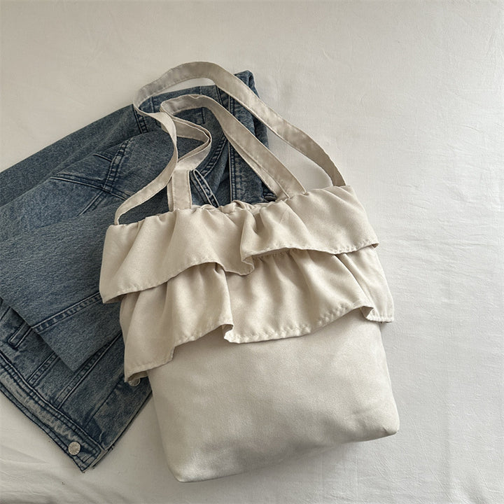 Chic Ruffled Tote Bag Stornfield