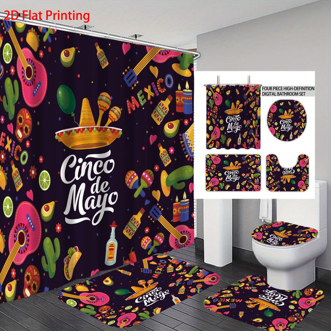 Cinco de Mayo-Themed Complete Bathroom Set Stornfield