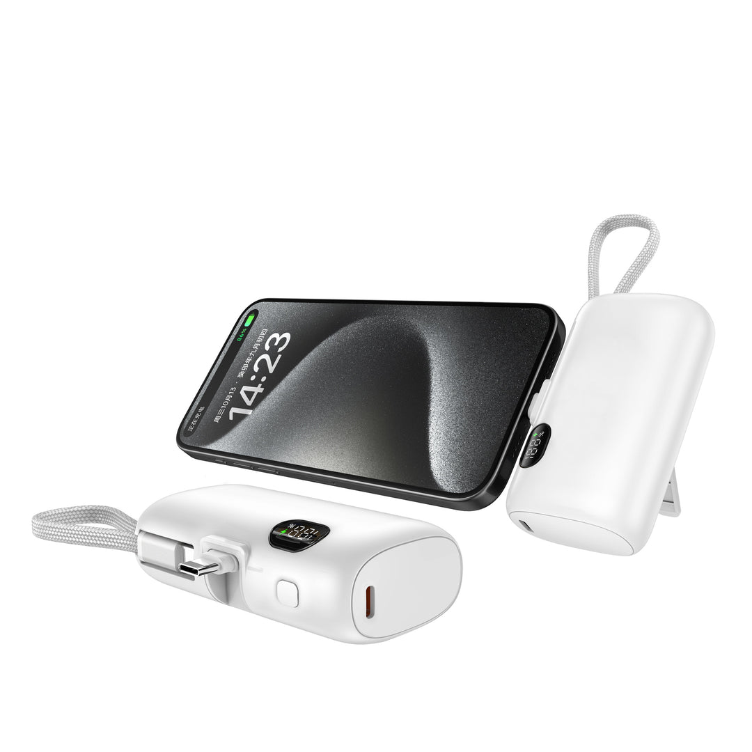 Portable power bank with digital power display and multifunction cable Stornfield