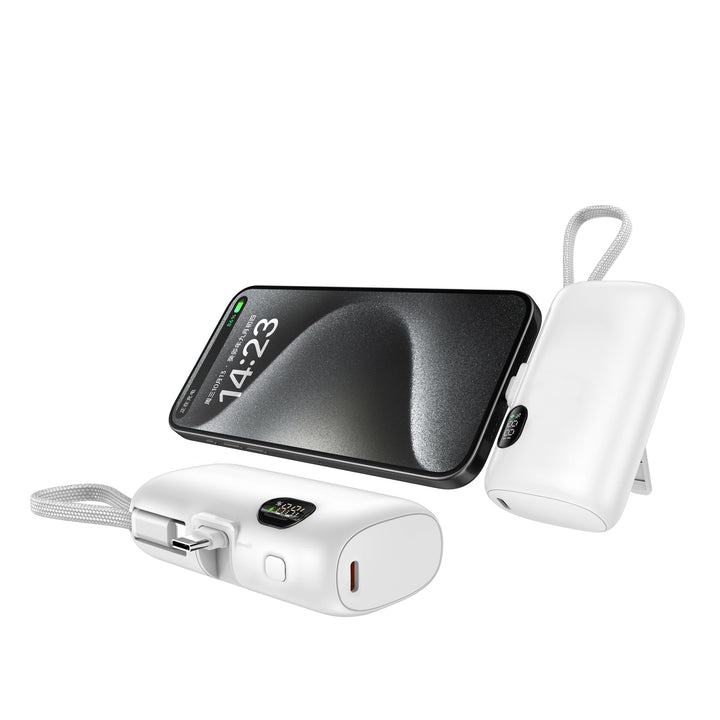 Portable power bank with digital power display and multifunction cable Stornfield