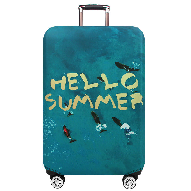 Hard Shell Summer-Themed Luggage Stornfield