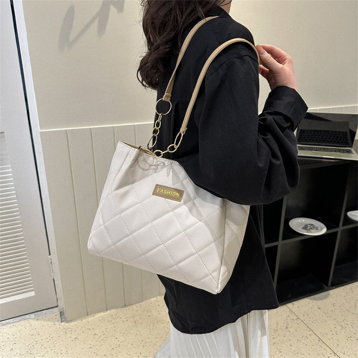 Elegant Quilted Tote Bag Stornfield