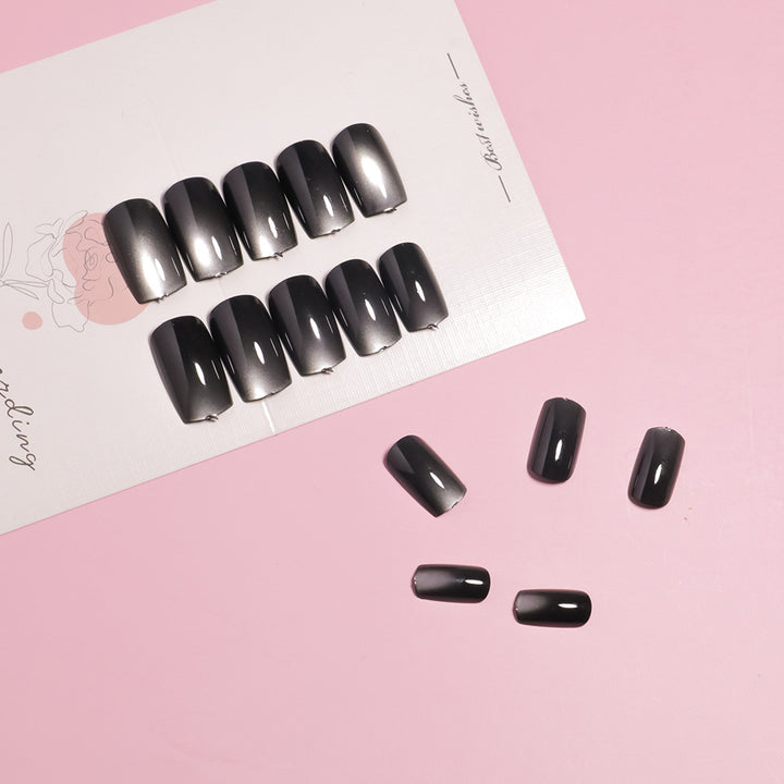Glossy Press-On Nail Kit Stornfield