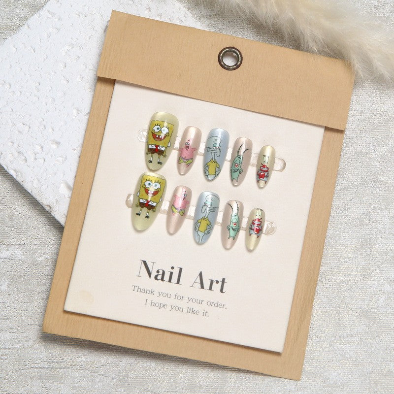 Creative nail design set with wonderful cartoon motifs Stornfield
