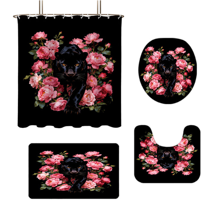 Autumn Leaves Digital Bathroom Set Stornfield