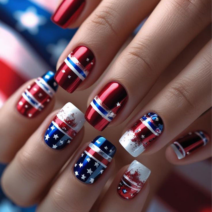 Patriotic Nail Art Designs Stornfield