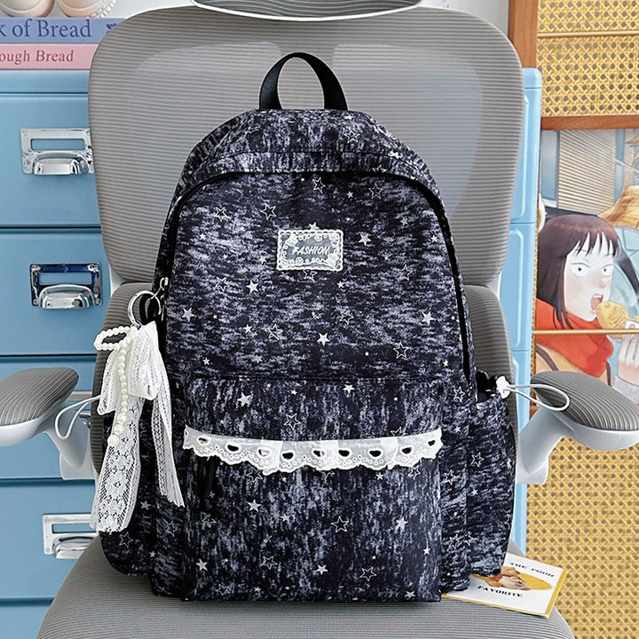 Fun Star-Embellished Backpack Stornfield