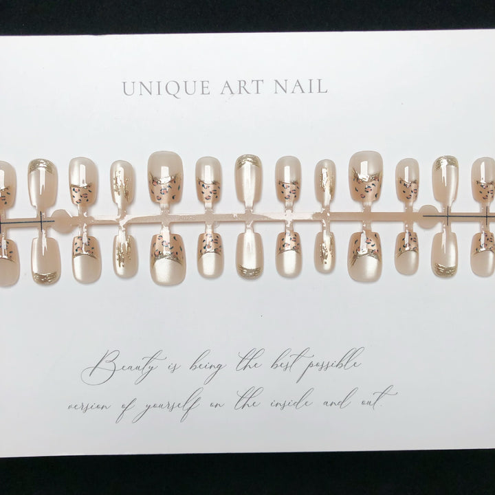 Elegant Ombre Art Press-On Nails
