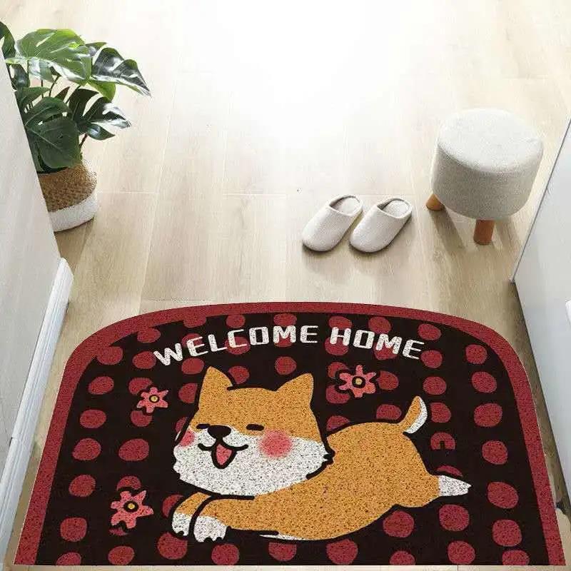 Cute Puppy-Themed Non-Slip Bath Mat