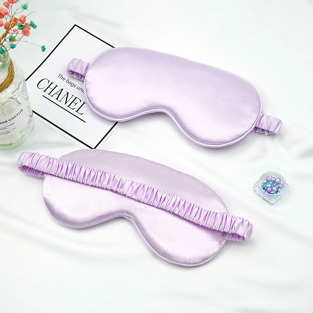 Unisex nan luxurious satin sleep mask with adjustable elastic band and soft padding Stornfield
