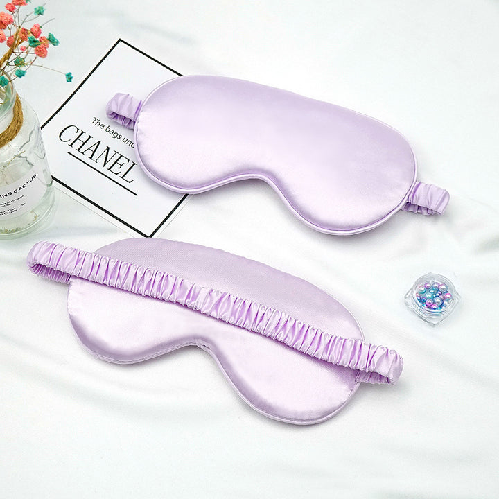 Unisex nan luxurious satin sleep mask with adjustable elastic band and soft padding Stornfield