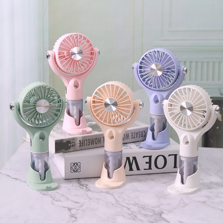 Ladies Portable Mist Hand Fan Stornfield