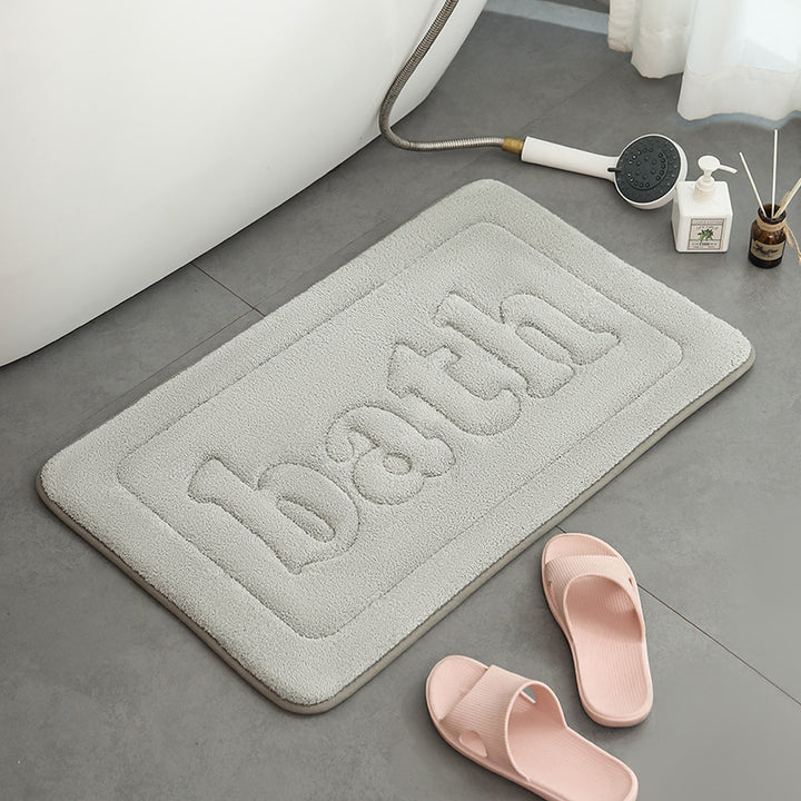 Absorbent Memory Foam Bath Mat Stornfield