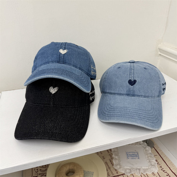 Women's Casual Embroidered Denim Baseball Cap Stornfield