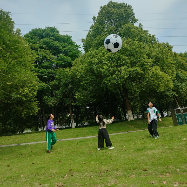 Unisex Inflatable Football Game Ball with Large Diameter Stornfield